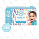 The Honest Company Super Club Box, 136 Count | $40 | Amazon
